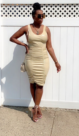 Cream & Sugar Skirt Set