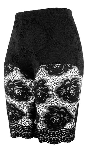 Sweet Roses Biker Shorts