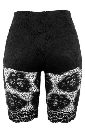Sweet Roses Biker Shorts